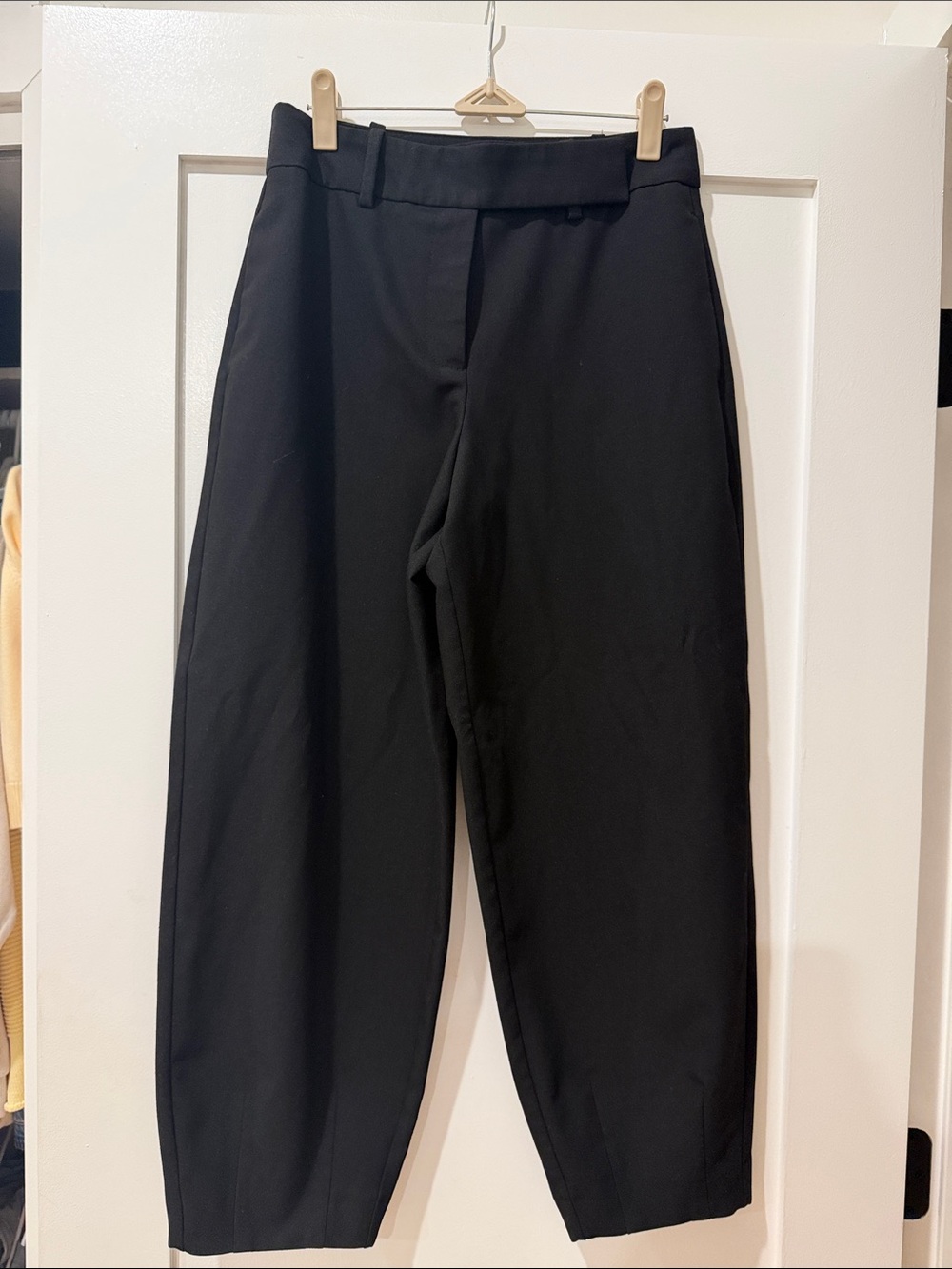 Zara Wide-Leg Black Pants